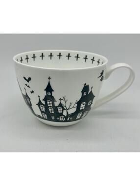Portobello Halloween Haunted House Trick Or Treat Bone China Coffee Cup Mug